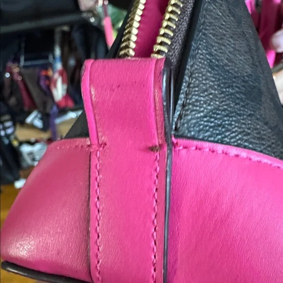 Coach Mini Sierra Satchel in signature canvas - Picture 15 of 16